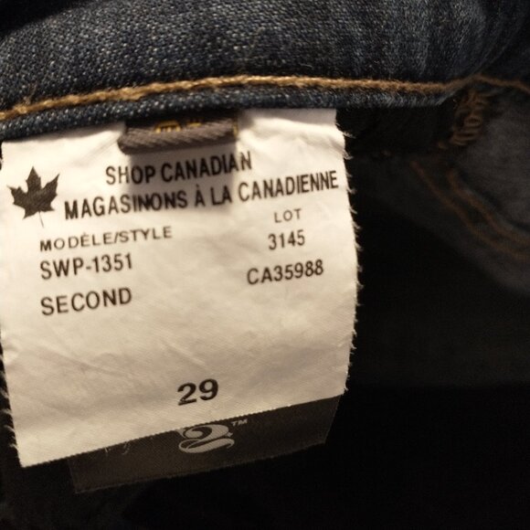 Second Yoga Jeans Blue (girlfriend style) size 29 - Picture 4 of 6